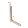 Relaxdays Appendiabiti da Porta Pieghevole, 6 Ganci, da Appendere, per