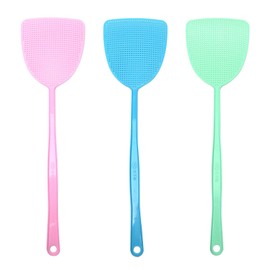 Summer Camping Fly Swatter Flexible for Yard Home,Long Handle Swatter for Indoor and Outdoor(Size:3pcs)