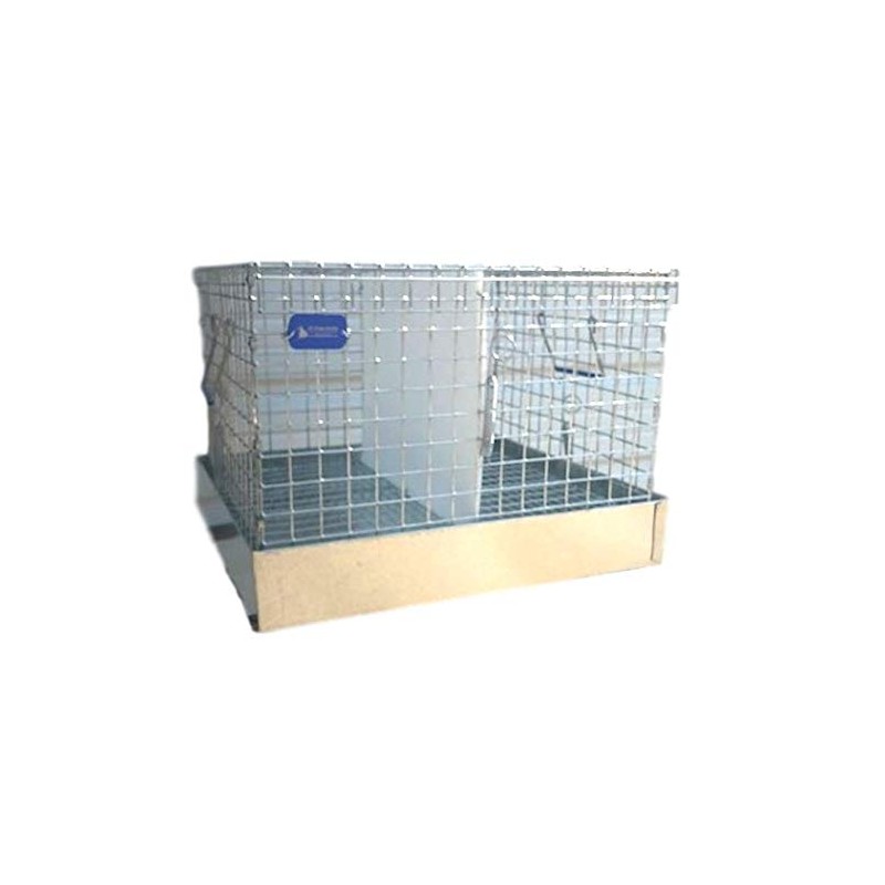 Rabbit Carrier/Transport Cage - 2 Hole (14x16x12)