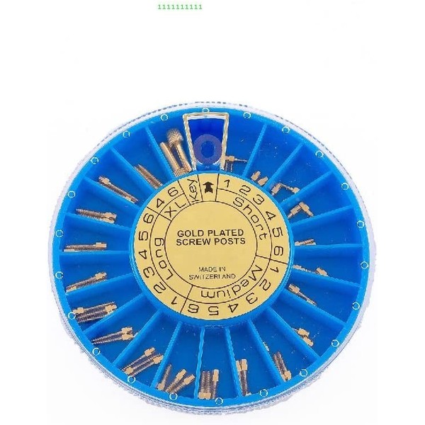 Ledona Gold Plated Screw Posts Complete Kit - 240 Posts