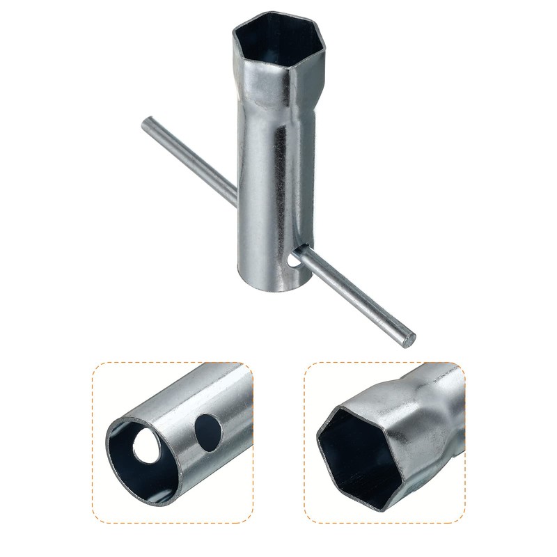 uxcell 21mm Universal Ignition Spark Plug Spanner Wrench Socket 2