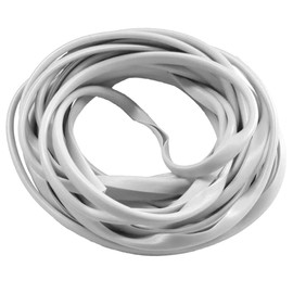 16Ft/5M Car Door Edge Guards, U Shape Edge Trim Car Door Edge Protector, Self Adhesive Rubber Seal Car Door Protection Scratch Strip, Universal Door Guards for Most Cars (White)