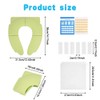 HOTUT Folding Travel Toilet Seat,Folding Travel Potty Seat for Boys