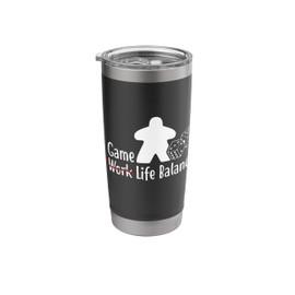 Board Game Life Balance Board Games Stainless Steel Insulated Tumbler
