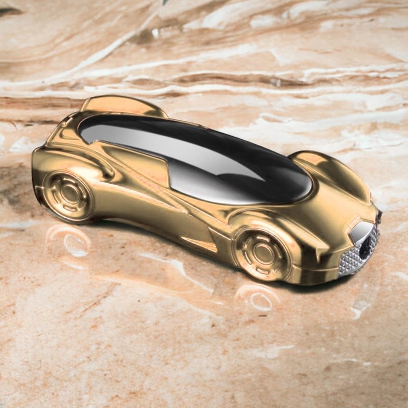 Gold Sports Car Lighter, Cool Butane Torch Lighter, Adjustable Inflatable