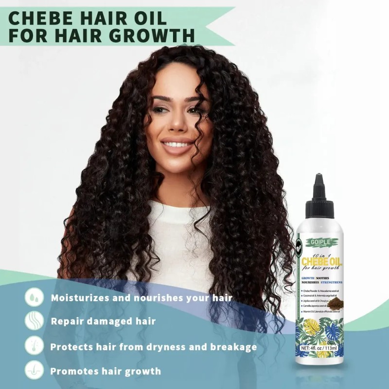 Aceite Capilar Wozutunt Natural Chebe Oil 4 Fl.oz Para El