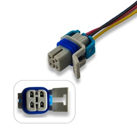 AUTO Ocasiones - Conector de sensor de oxígeno para automóvil, impermeable, a prueba de polvo, O2, enchufe con 17.5 pulgadas, compatible con Avalanche Silverado Suburban Tahoe Sierra Yukon Escalad