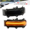 NSLUMO Sequential Amber Led Side Mirror Turn Signal Lights for