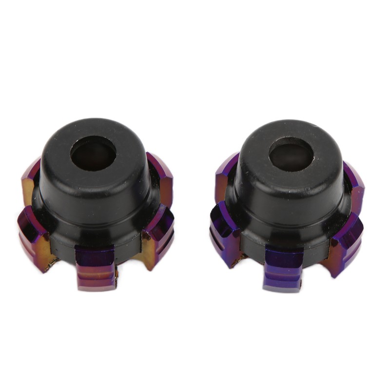 Pair of Motorcycle Wheel Front Fork Frame Slider Aluminum Alloy