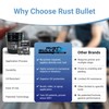 RUST BULLET Automotive - Metallic Gray - 1 Pint -