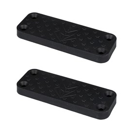 ROTOLUXX Magnetic Quickdraw Gun Pistol Mount Holder Pair - for Car & Home - 35LBS Holding Strength - Concealed Carry