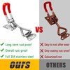houya 4 Pack Toggle Latch Clamp 4001 Adjustable 304 Stainless