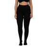 Ulla Popken Women's Thermal Tights, black