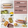 COOK WITH COLOR 8-Piece Deep Glass Baking Dish Set with