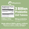 Natural Foundation Supplements Lactobacillus Salivarius Probiotic Supplement 240 Tablets 3