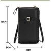 Leather Small Crossbody Bags for Women Designer Cell Phone Bag