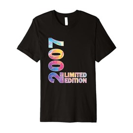 18th Birthday Gift women hued born 2007 turning 18 Year Old Premium T-Shirt