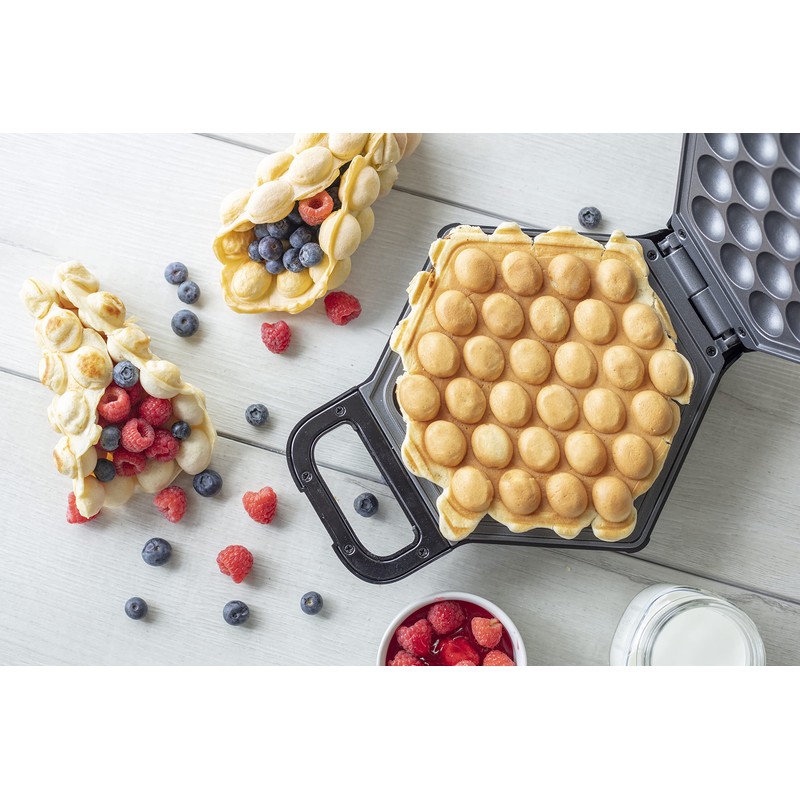 Bubble Waffle Maker - Electric Non stick Hong Kong Egg