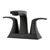 Pfister Karci Bathroom Sink Faucet, 4-Inch Centerset, 2-Handle, 3-Hole, Matte