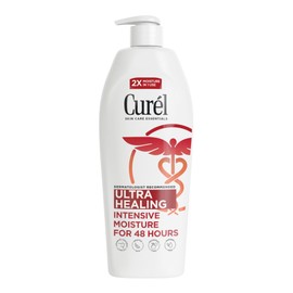 Curel Ultra Healing Body Lotion, Moisturizer for Extra Dry Skin, Body and Hand Lotion with Advanced Ceramide Complex and Hydrating Agents, for Tight Skin, 13 Ounces