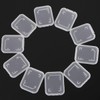 LARATH 50 Pack SD Card Holder Plastic SD MMC SDHC