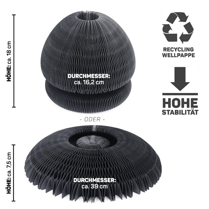 CanadianCat Company Champi Scratching Toy - Scratching Cardboard with Play