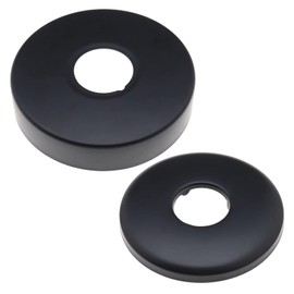 Create idea Set of 2 Radiator Pipe Covers Made of Stainless Steel Black Cover of the Heating Pipe Pipe Cover Can Be Used for Showers Taps Radiator