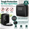 4-Digit Combination Key Lock Box for Outdoor Key Storage –