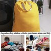Laundry Bags Extra Large Heavy Duty, Travel Dirty Clothes Bag
