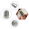 8Pcs Sewing Thimbles for Hand Sewing – 4 Gold &