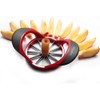 Beylos Easy Grip Apple Corer Slicer-Divider-Cutter-Wedger, Ergonomic Rubber Grip Handle,