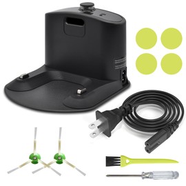 For Roomba Charger, for Roomba Charger Base, Replacement for Roomba Charging Docking Station for Roomba e5 e6 i1 i3 i4 i6 i7 i8 500 600 700 800 900 Series Robots 4452369 ADF-N1 17170 17064