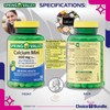 Spring Valley Calcium 600 mg Plus Vitamin D3 12.5 mcg