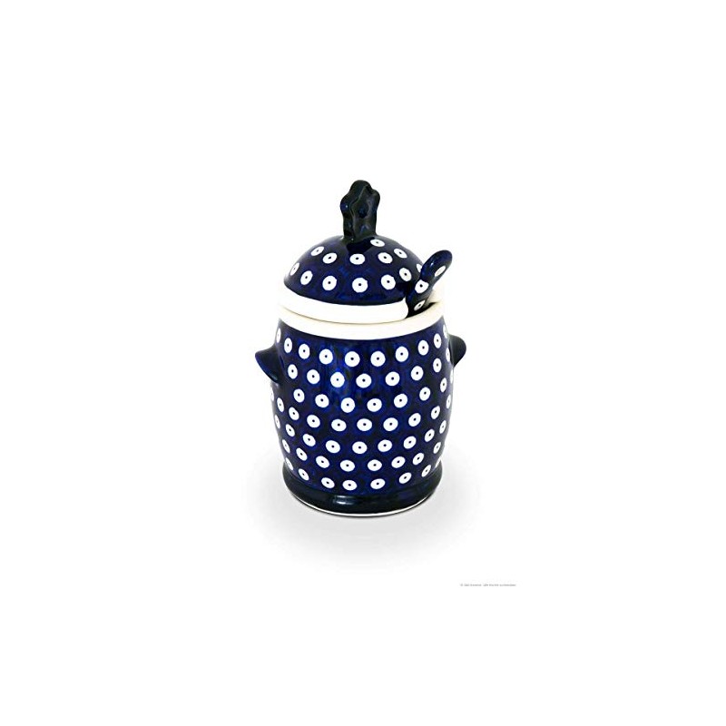 Bunzlauer Keramik Honey Pot with Honey Spoon Set Decor 42