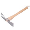 Hoe Rake Hand Tool Simple Practical Fine Workmanship Beech Handle