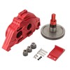 RC Gearbox Cover Aluminum Alloy Transmission Box Housing with Gear