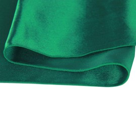WELMATCH Hunter Green Satin Table Runners - 5 pcs Wedding Banquet Party Event Decoration Table Runners (Hunter Green, 5)