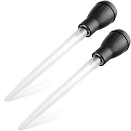 Extra Large 11 Inch Turkey Baster Chicken Poultry Meat BBQ Baster Syringe Tube Pump Pipe Type 30ml for Cooking Meat Injector Syringe