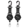 Booms Fishing RG5 Retractable Keychain Heavy Duty with Belt Clip,
