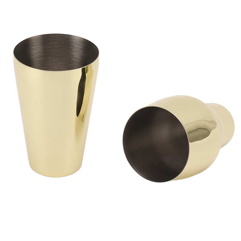 Stainless Steel Drink Shaker French Style 2 Section Martini Mixer