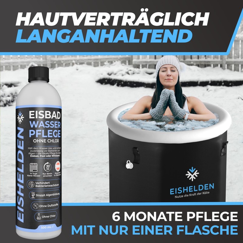 Eishelden Ice Bath Water Care - Keeps Water Clear &