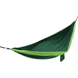 LIAPDG Camping Hammack, Double & Single Portable Hammock Foldable Hammock for Backpacking and Travel with Two 6.56 Ft Long Straps and 2 Metal D-Shaped Carabiners 150-300 Kg/330.69-661.39 Lbs Capacity