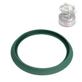 LVACODV Silicone Kerosene Tank Base for Coleman Lanterns 200.242.335.321.502,533 – Protects Against Scratches and Enhances Stability (Silvery White(Green))