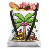 Summer Coconut Clipart Graphic Tote Bag