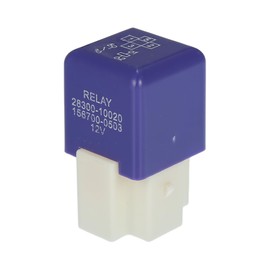 X AUTOHAUX 4 Pin Solenoid Relay No.2830010020 DC 12V 40A Starter Relay Glow Plug Relay Assembly for Toyota MR2 1985-1989 for Toyota MR2 1991-1995