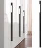 Black Extended Cabinet Door Drawer Handle Pull Modern Simple Furniture