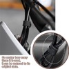 PLKSEI Pack of 20 Cable Ties Rubber Multifunctional Cable Organiser