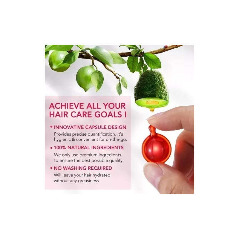 2 Unidades De Sérum De Vitaminas Para El Cabello Bali