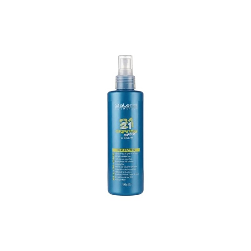 Salerm Cosmetics Proteína de Seda, Tratamiento Capilar sin Enjuague, Resultados