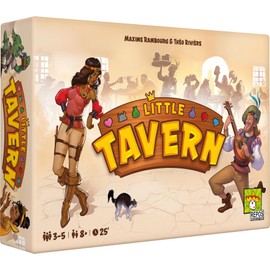 Asmodee Repos Production Little Tavern - Board Game - Fantastic and Tactical Board Game - Card Game - Family Game - Ages 8+ - 3 to 5 Games